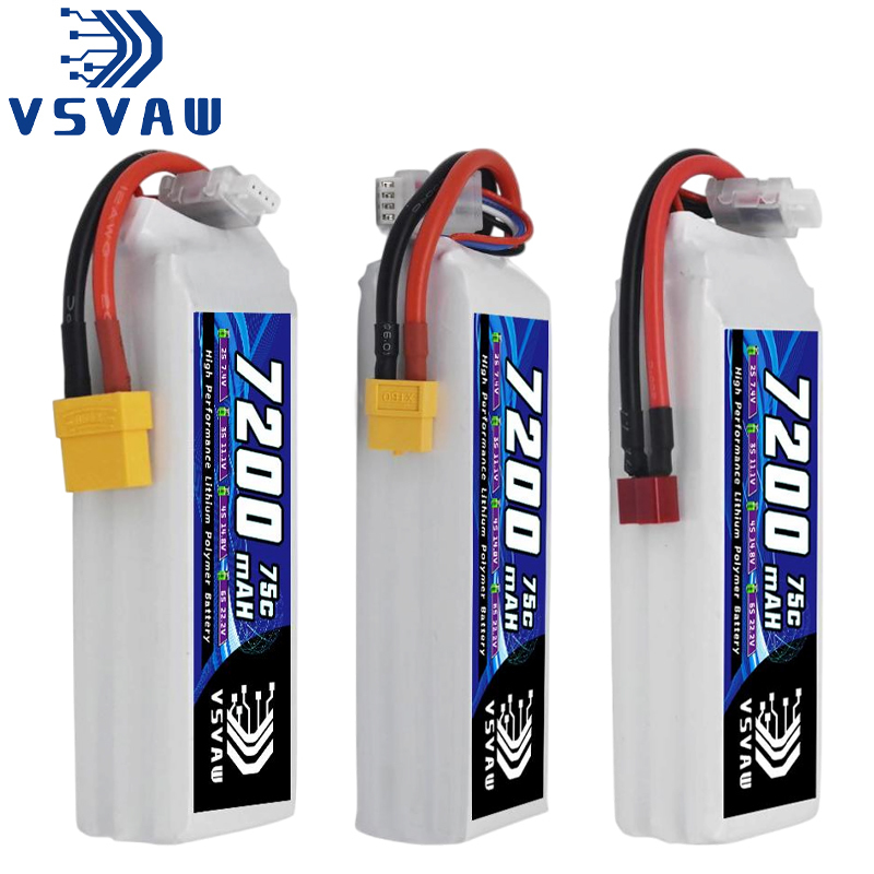 Drone Battery Adapter - VSVAW 3S Lipo Battery 11.1V 7200mah