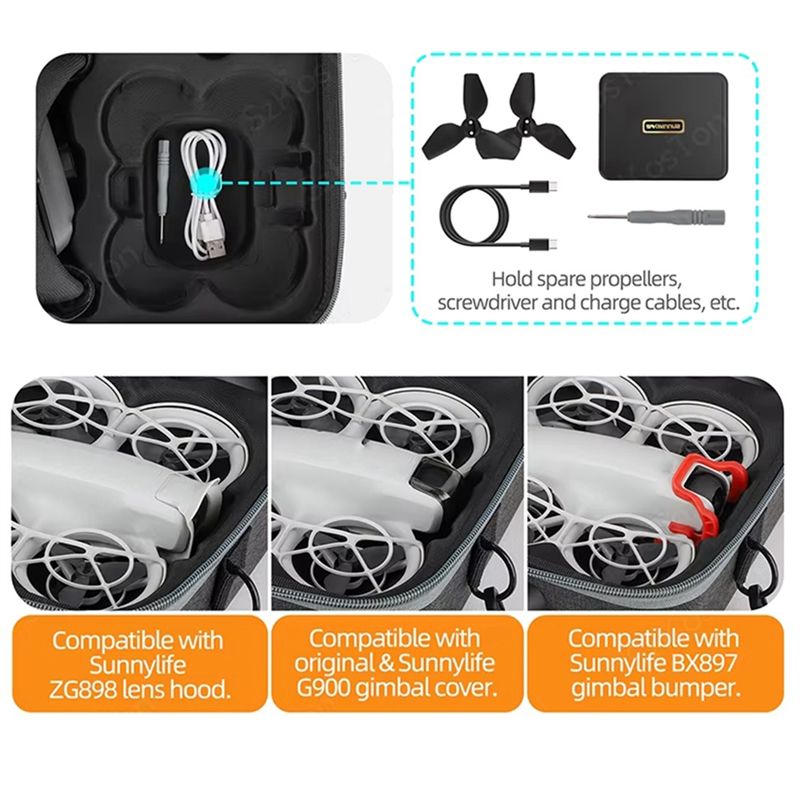 Sunnylife Waterproof Bag For D – обзор и цена Drone Carrying Case
