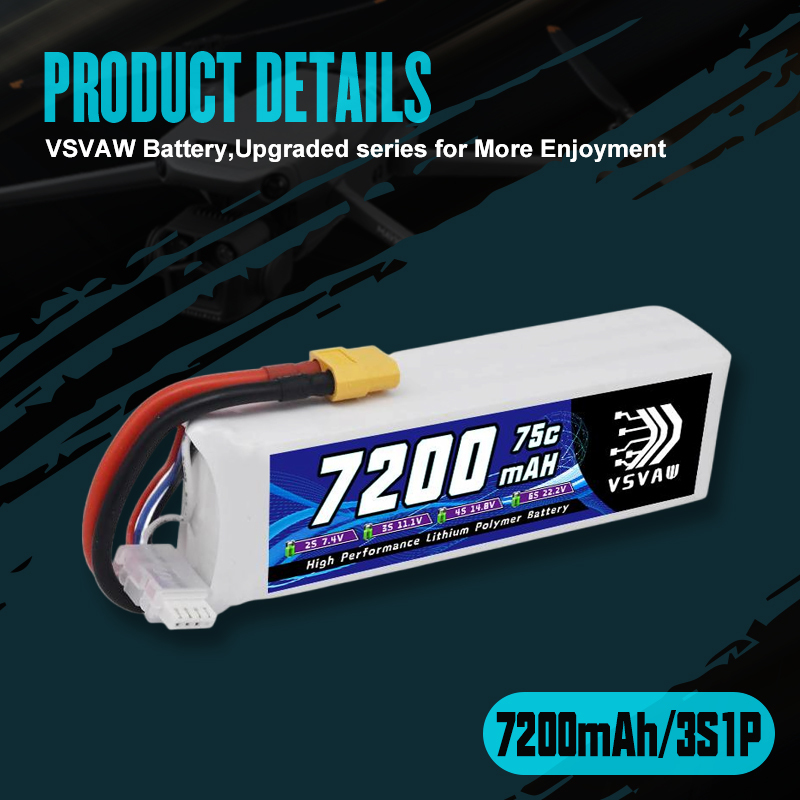 VSVAW 3S Lipo Battery 11.1V 72 – обзор и цена Drone Battery Adapter