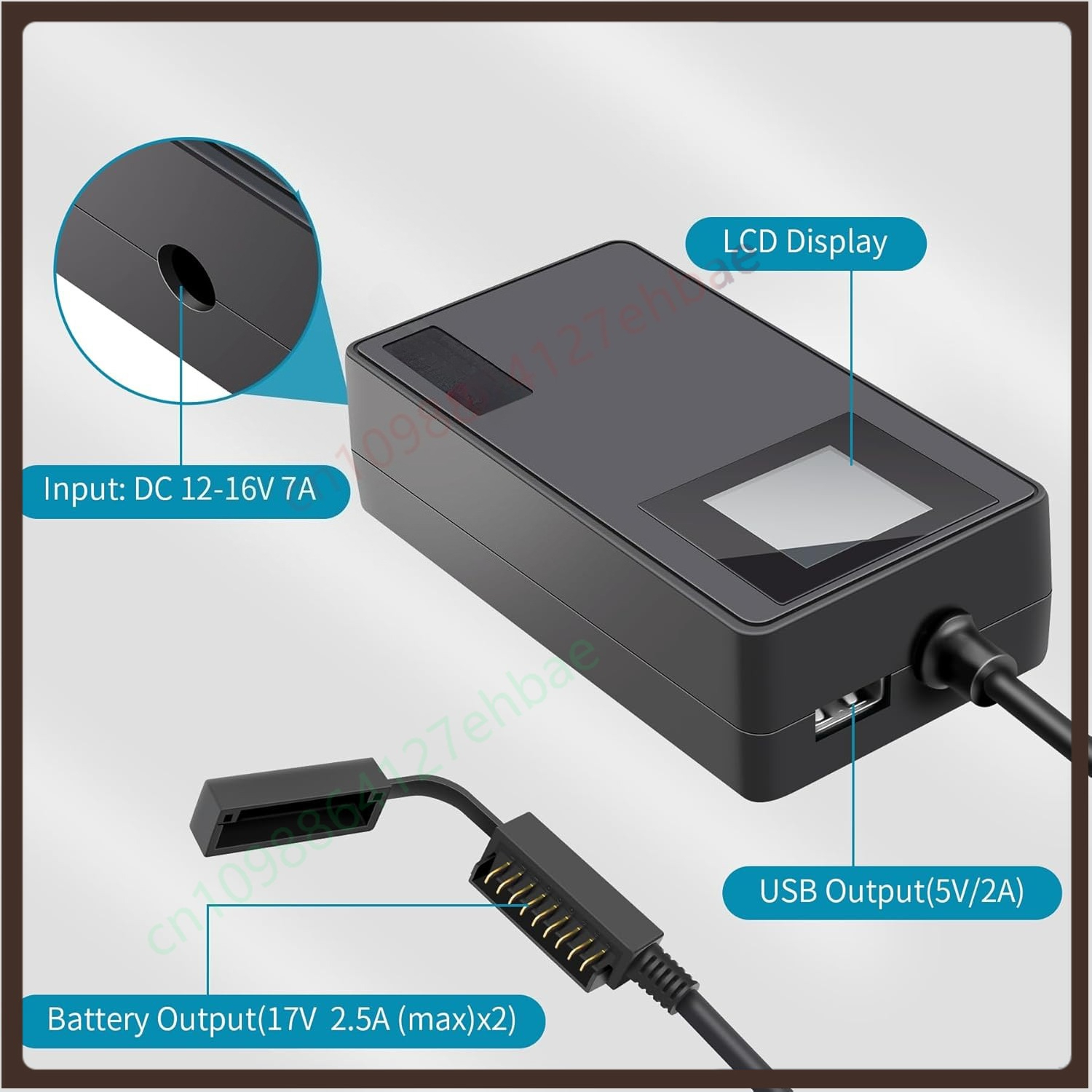 LCD battery car charger for DJ – обзор и цена Drone Charging Hub