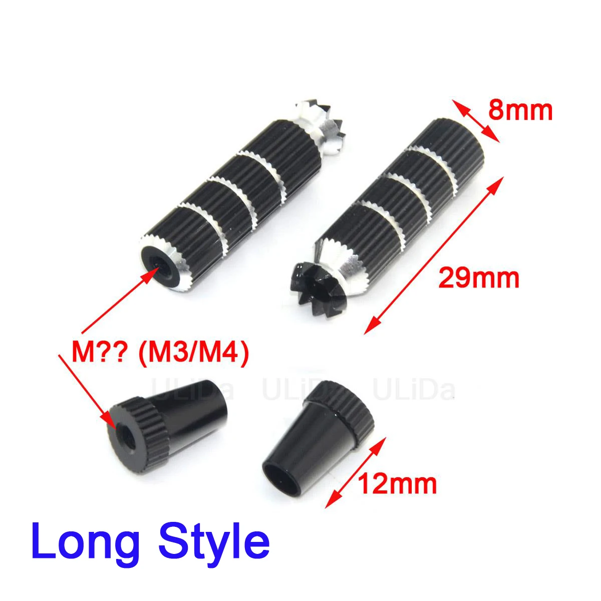 2 PCS Aluminum RC Rocker Head  – обзор и цена Drone Control Stick