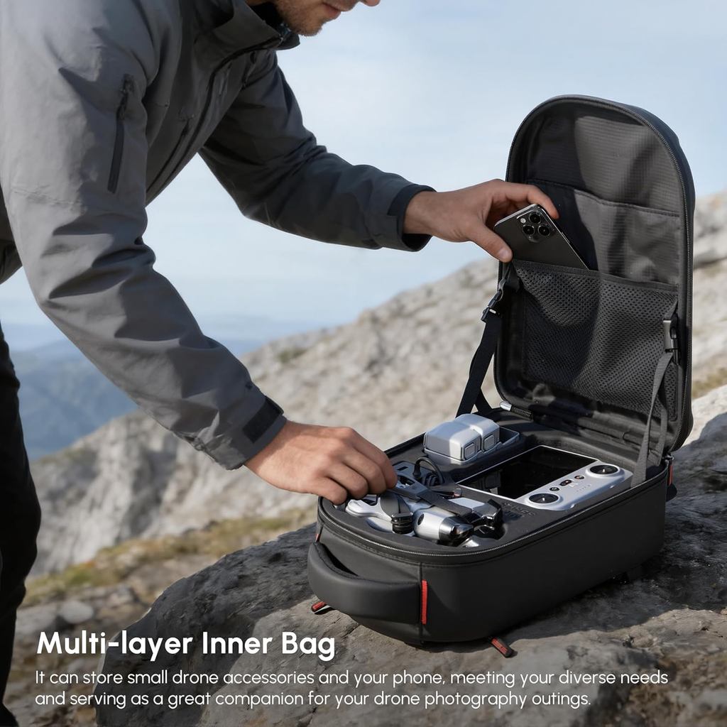 Waterproof Hard Carrying Backp – обзор и цена Drone Backpack