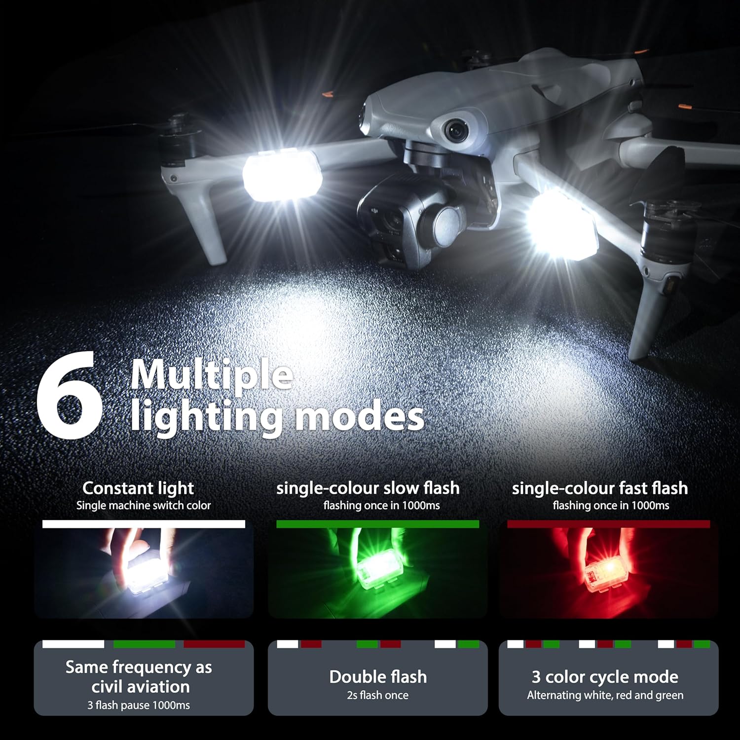 STARTRC Drone Strobe Light Ant – обзор и цена Drone Control Stick