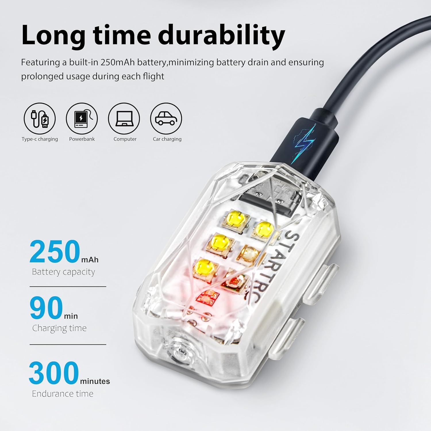 STARTRC Drone Strobe Light Ant – обзор и цена Drone Control Stick