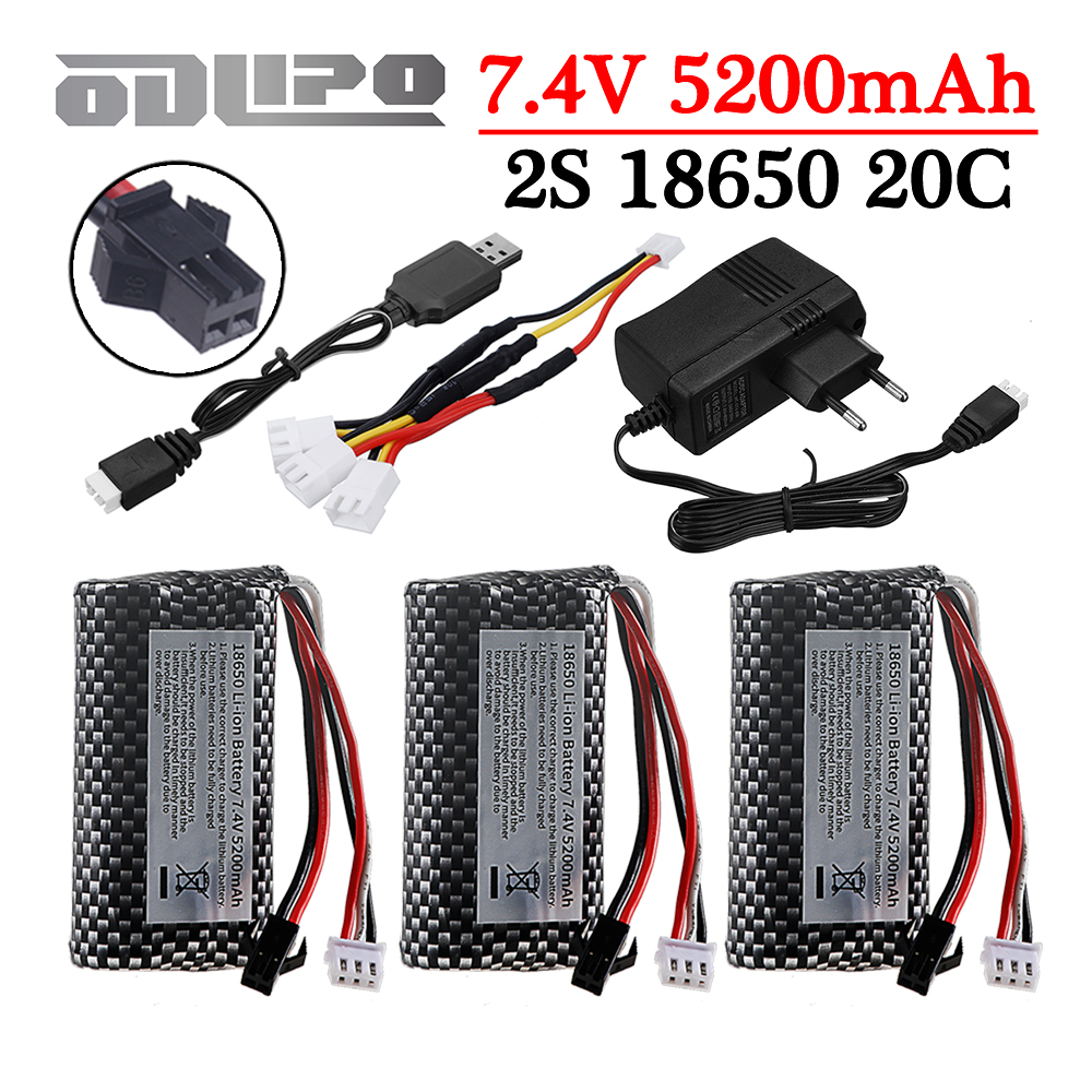 18650 7.4V 5200mAh Li-ion batt – обзор и цена Drone Battery Charger