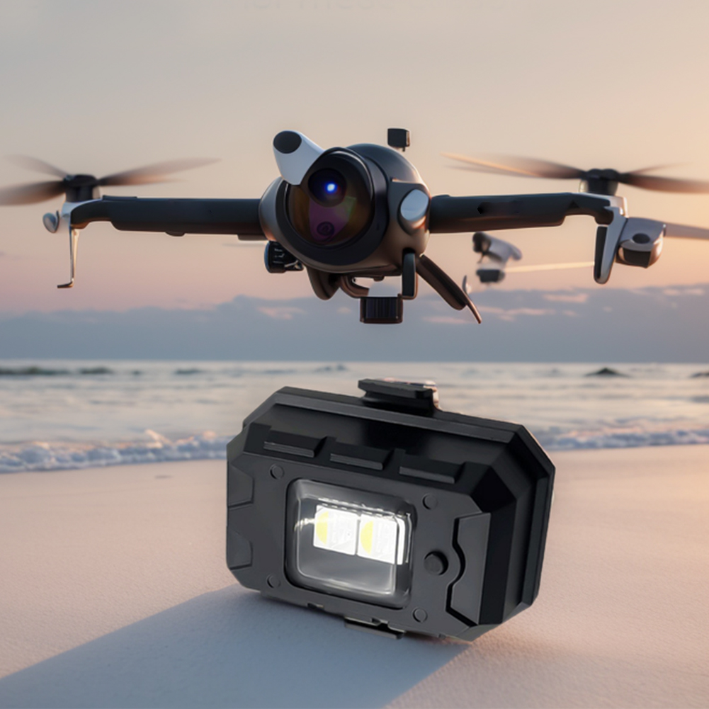7 Color Motorcycle LED Mini Si – обзор и цена Drone Strobe Light