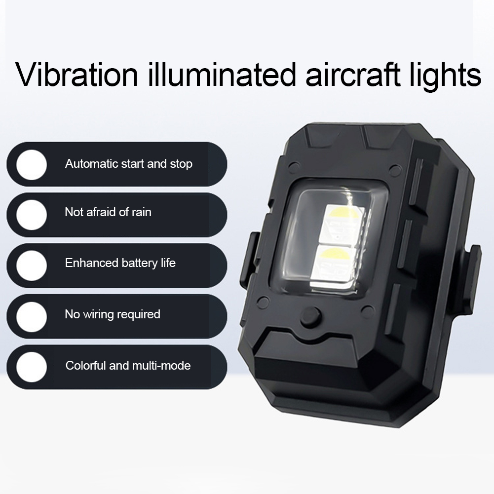 7 Color Motorcycle LED Mini Si – обзор и цена Drone Strobe Light