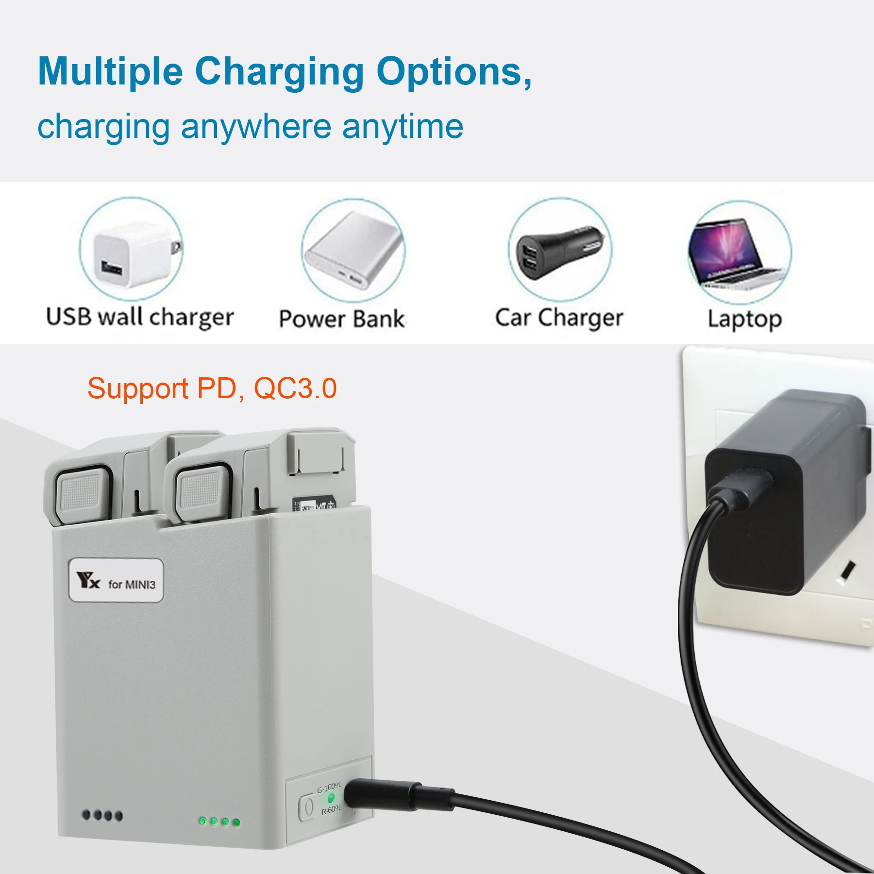 Charger Hub for DJI Mini 4 Pro – обзор и цена Drone Charging Hub