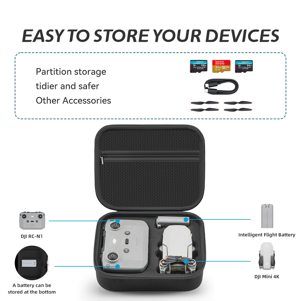 Portable Storage Bag Protectiv – обзор и цена Drone Hard Shell Case