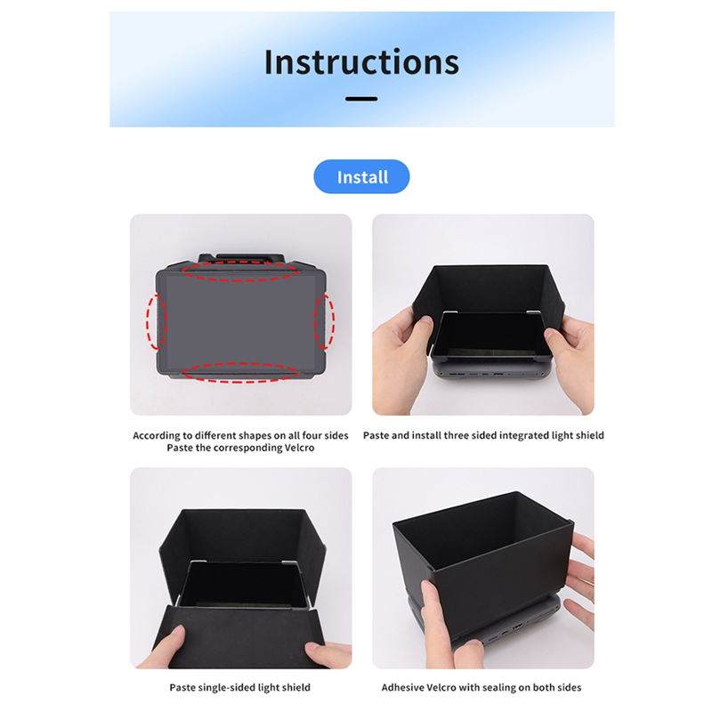 CJSD-For DJI Mavic 4 Pro Sun H – обзор и цена Drone Controller Hood
