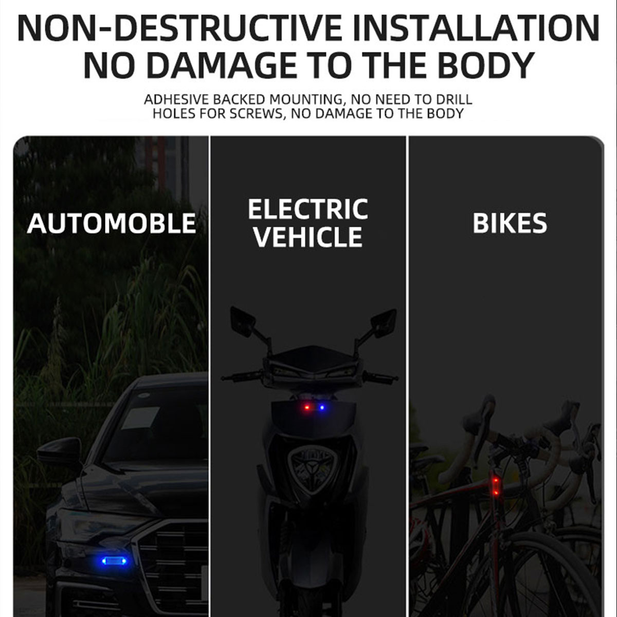 Solar Power Anti-Theft Alarm L – обзор и цена Drone Strobe Light