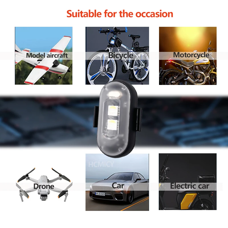Motorcycle Aircraft Lights RGB – обзор и цена Drone Strobe Light