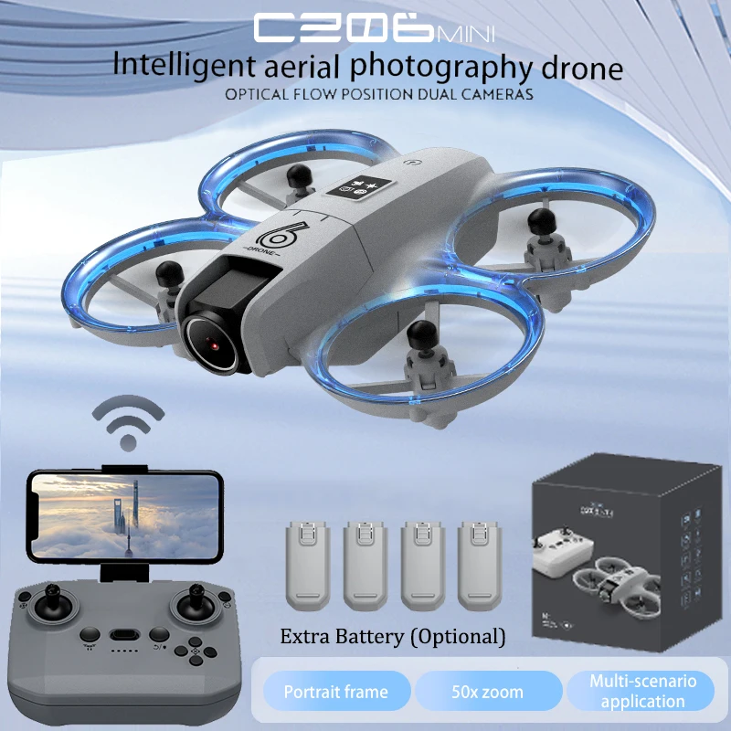 CZ06 Mini RC Quadcopter Drone  – обзор и цена Drone Remote Controller Lanyard