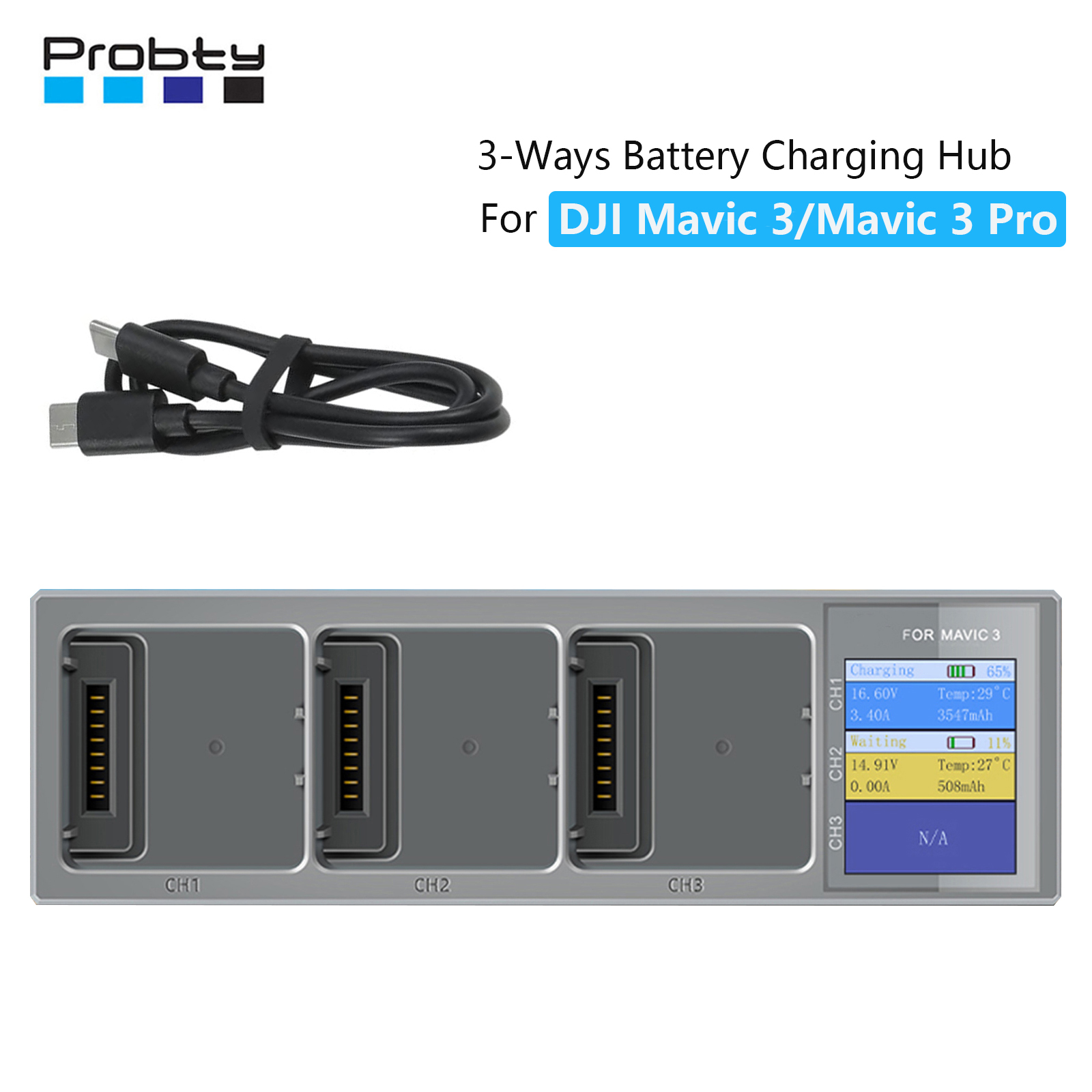 New 3 In 1 Charging Hub for DJ – обзор и цена Drone Charging Hub