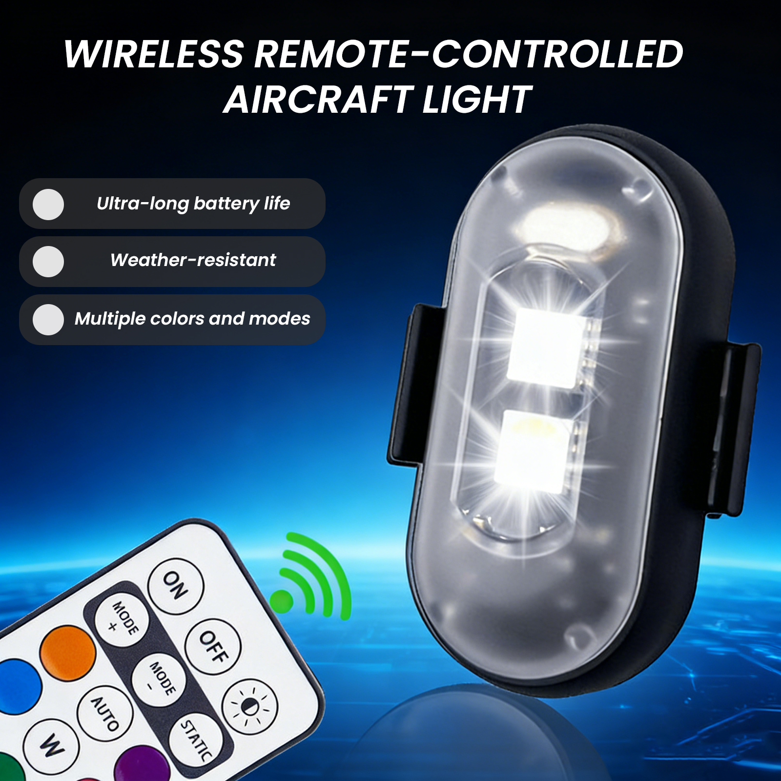 2/4/6PCS Wireless LED Strobe L – обзор и цена Drone Strobe Light
