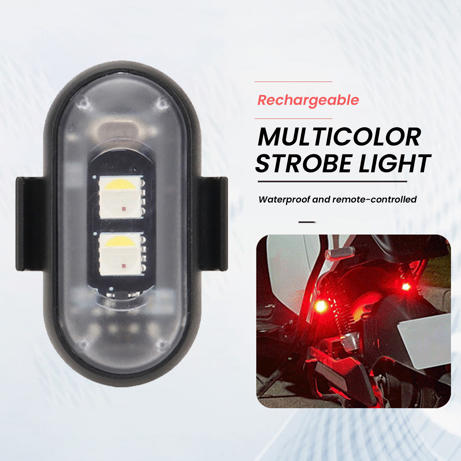 2/4/6PCS Wireless LED Strobe L – обзор и цена Drone Strobe Light