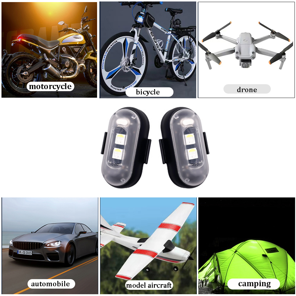 10x 4x 8Colors Wireless LED Dr – обзор и цена Drone Beacon Light