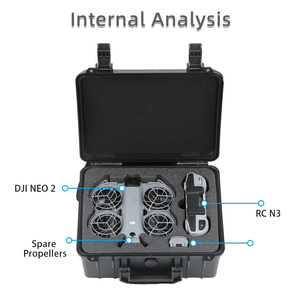 Portable Safety Box For DJI NE – обзор и цена Drone Hard Shell Case