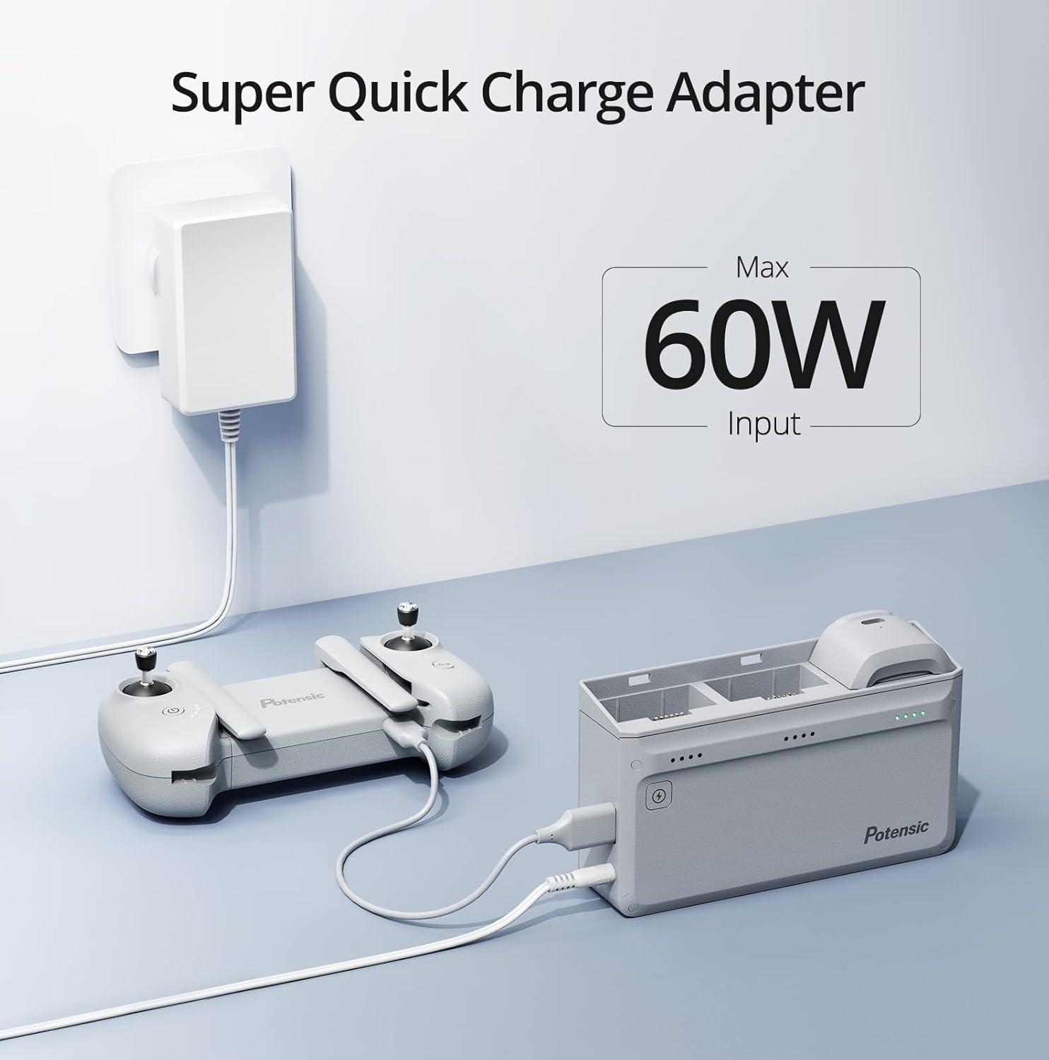 Potensic Original 60W Charging – обзор и цена Drone Charging Hub