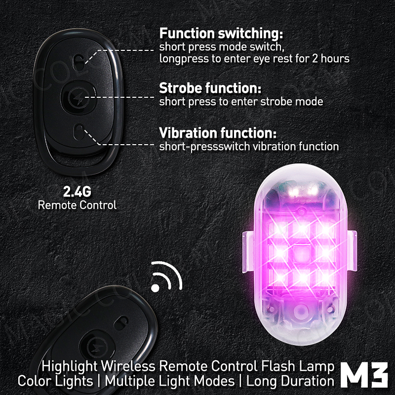 2PCS Wireless LED Strobe Light – обзор и цена Drone Strobe Light