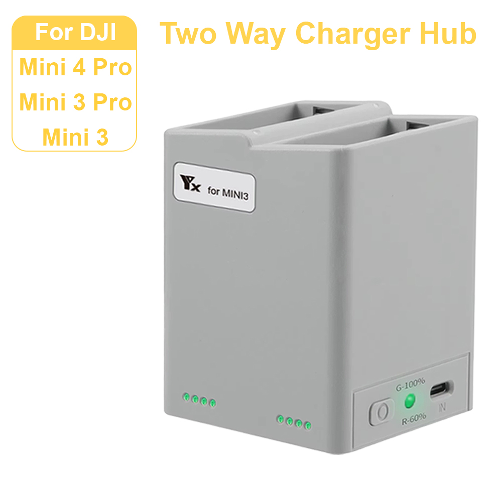 For DJI Mini 3Pro/4Pro Battery – обзор и цена Drone Charging Hub