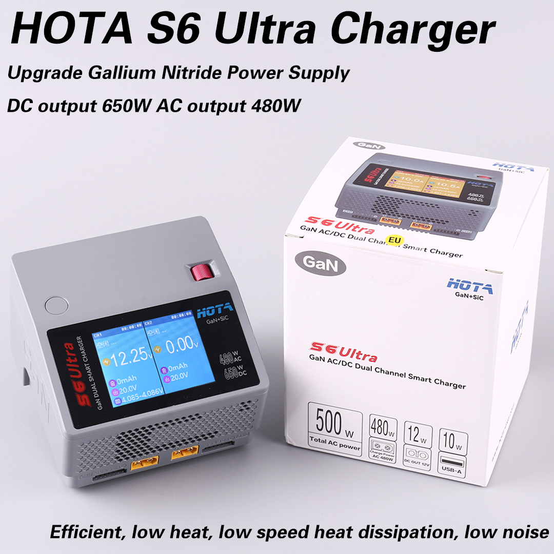 HOTA S6 Ultra Gallium Nitride  – обзор и цена Drone Battery Charger