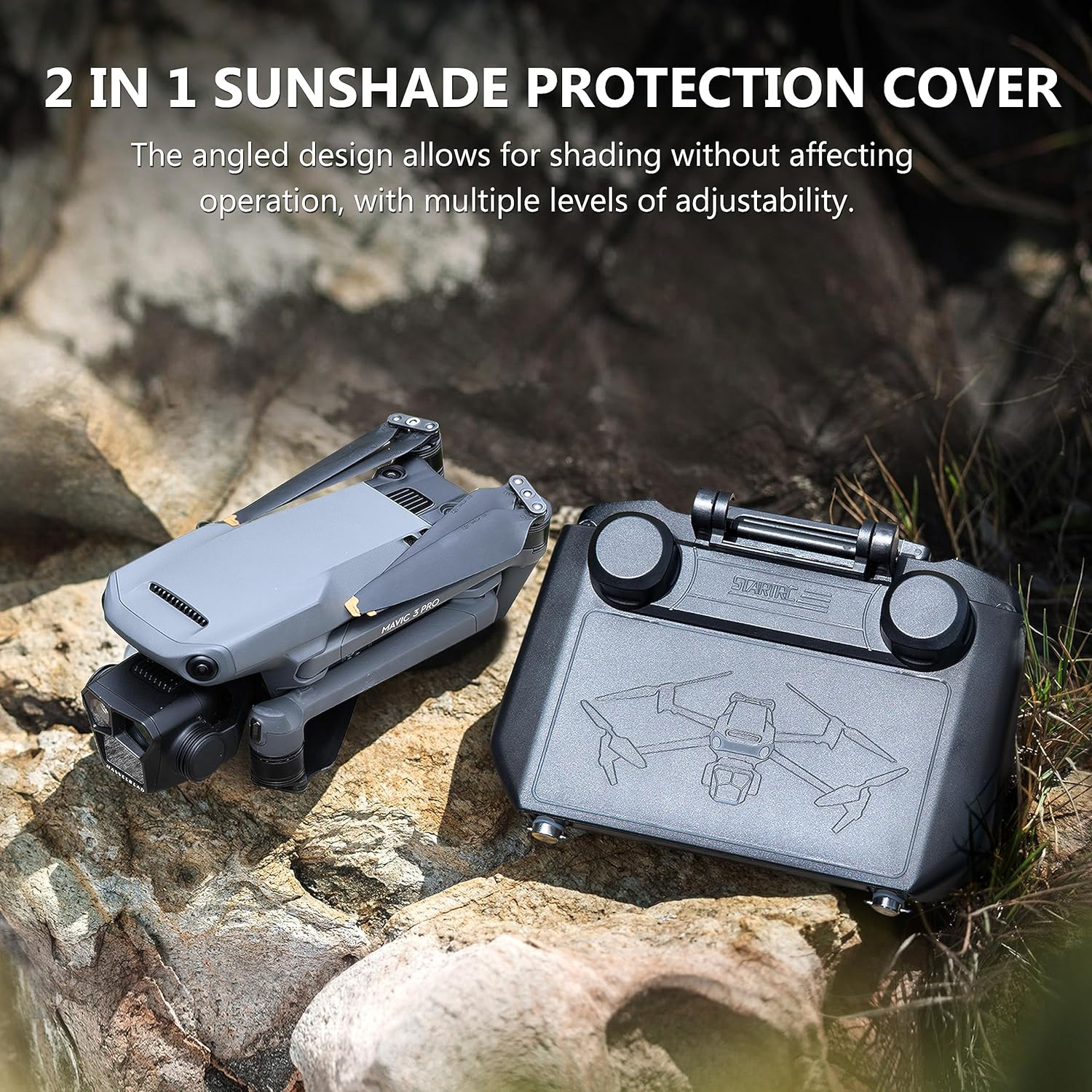 2-in-1 Sun Hood & Joystick Cov – обзор и цена Drone Joystick Cover