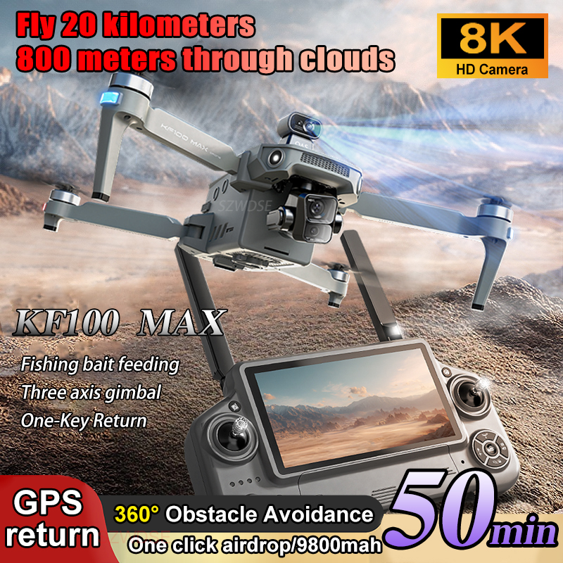 SJRC KF100 MAX 8K UHD Photo HD – обзор и цена Drone Battery Adapter