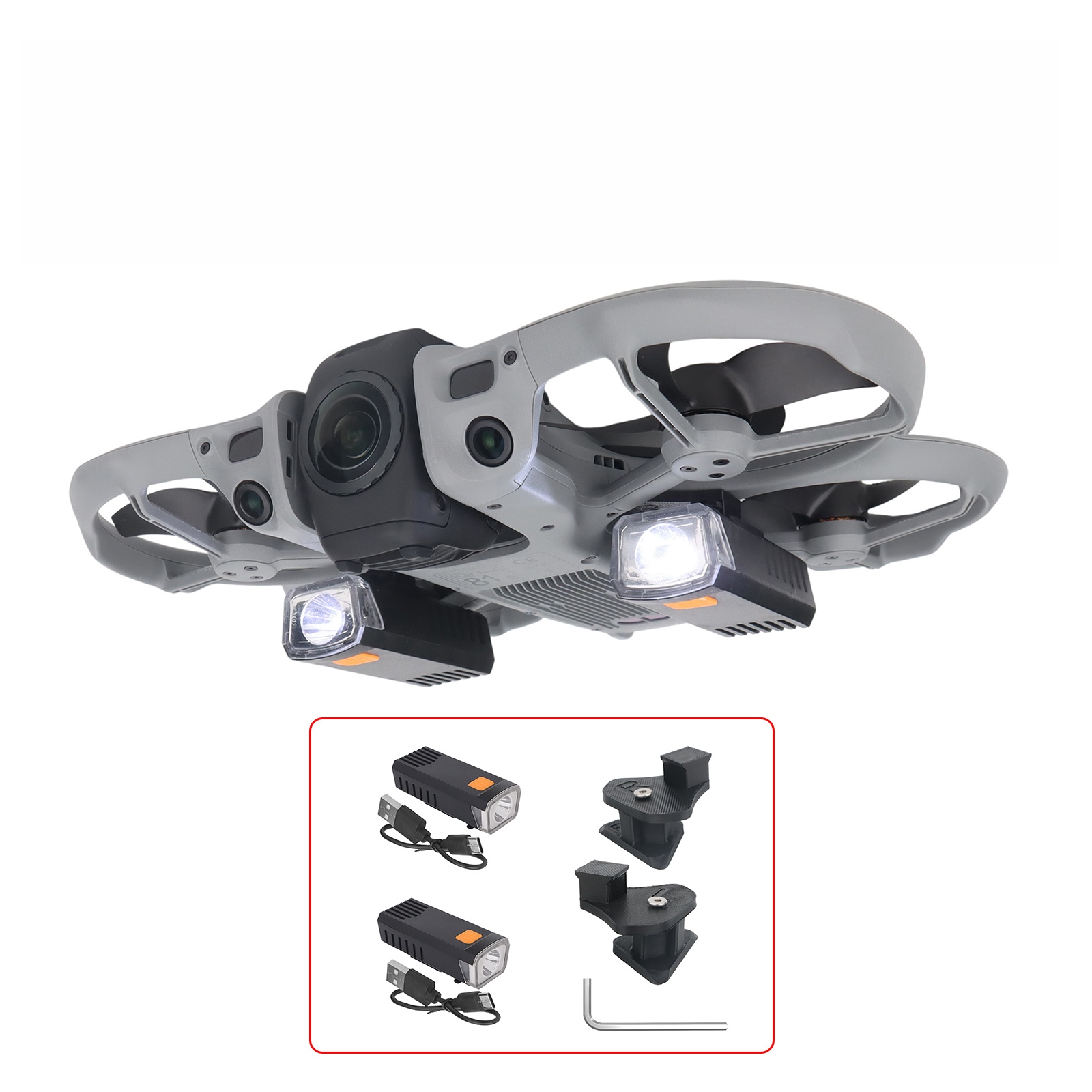 Night Flight Light for DJI Ava – обзор и цена Drone Strobe Light