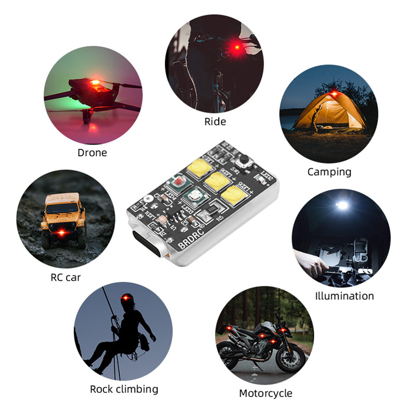 Mini Drone Strobe Light for DJ – обзор и цена Drone Strobe Light