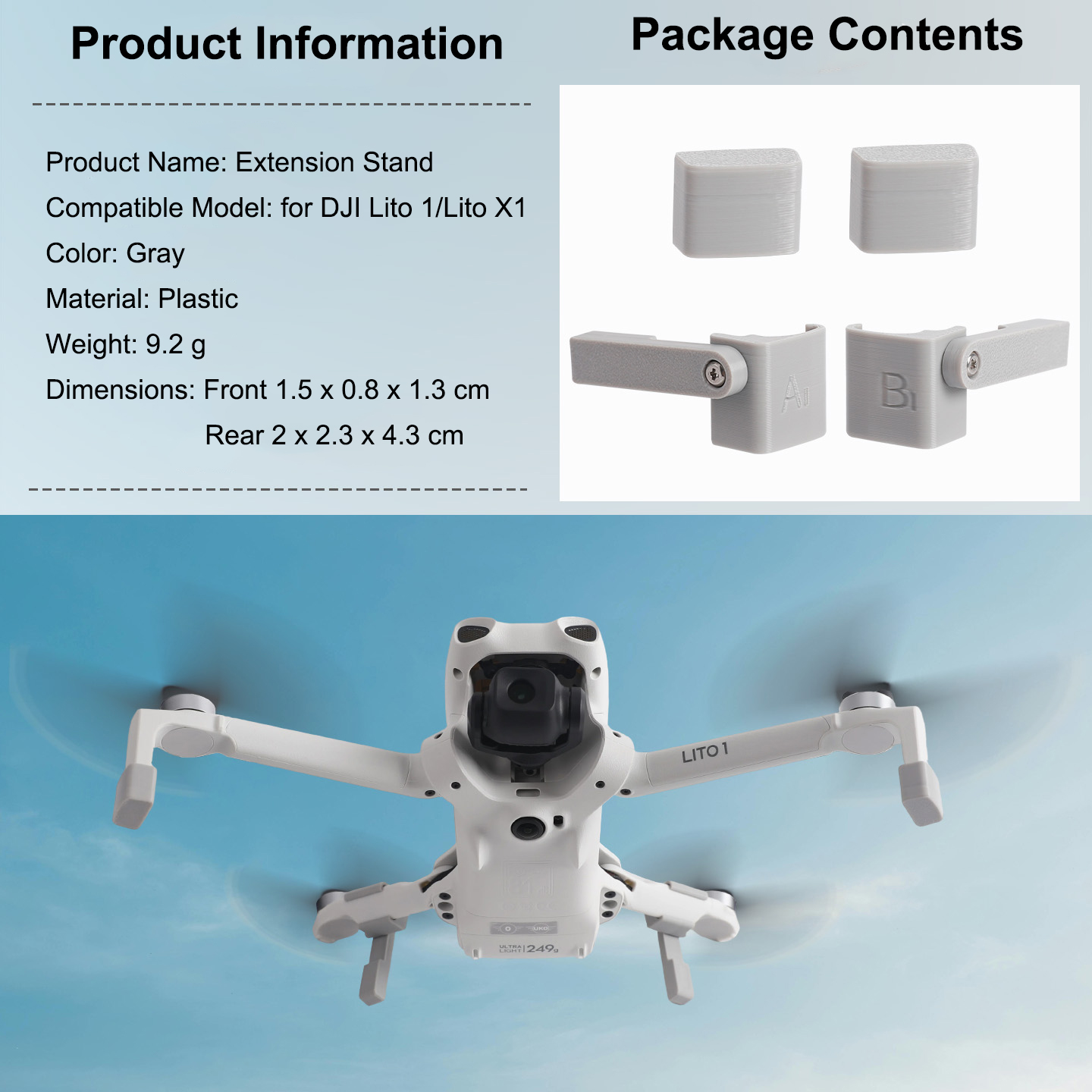 Landing Gear Extender for DJI  – обзор и цена Drone Landing Pad