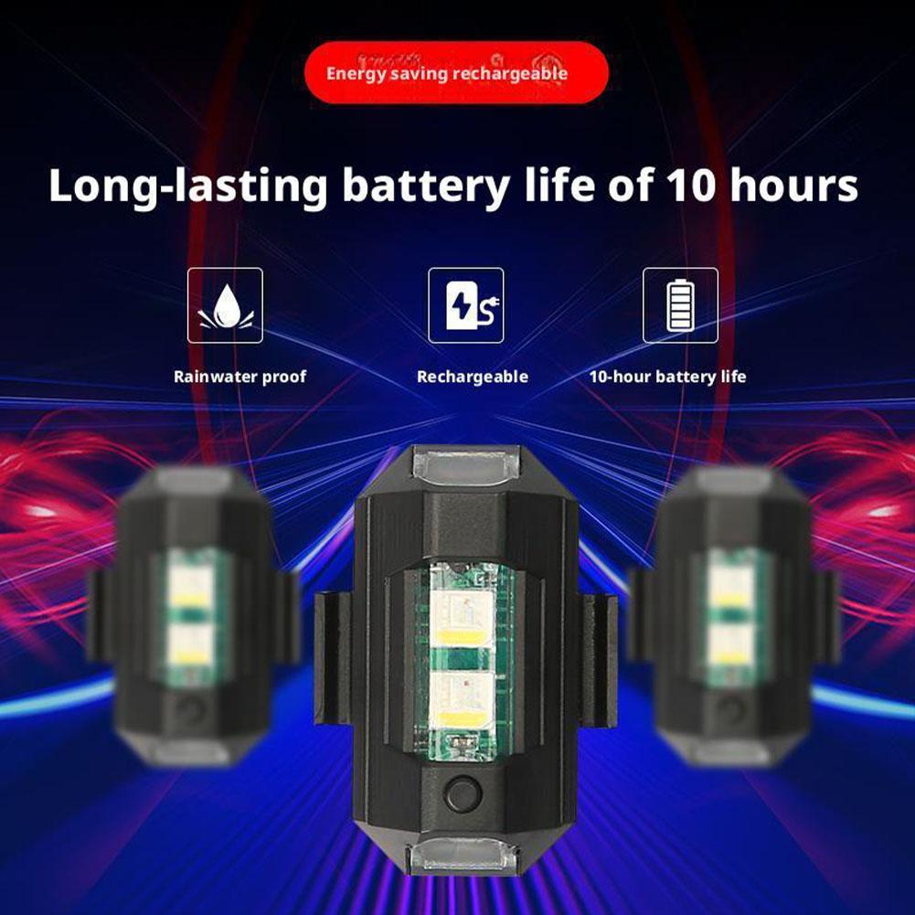 2PCS Mini LED Strobe Lights De – обзор и цена Drone Beacon Light