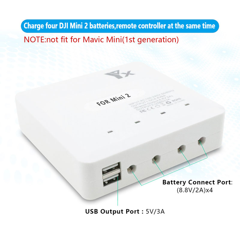 YX 6IN1 Fast Smart Battery Cha – обзор и цена Drone Charging Hub