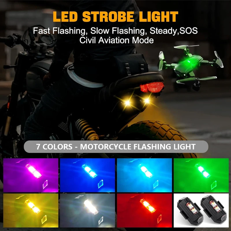 Universal Strobe Light for Mot – обзор и цена Drone Strobe Light