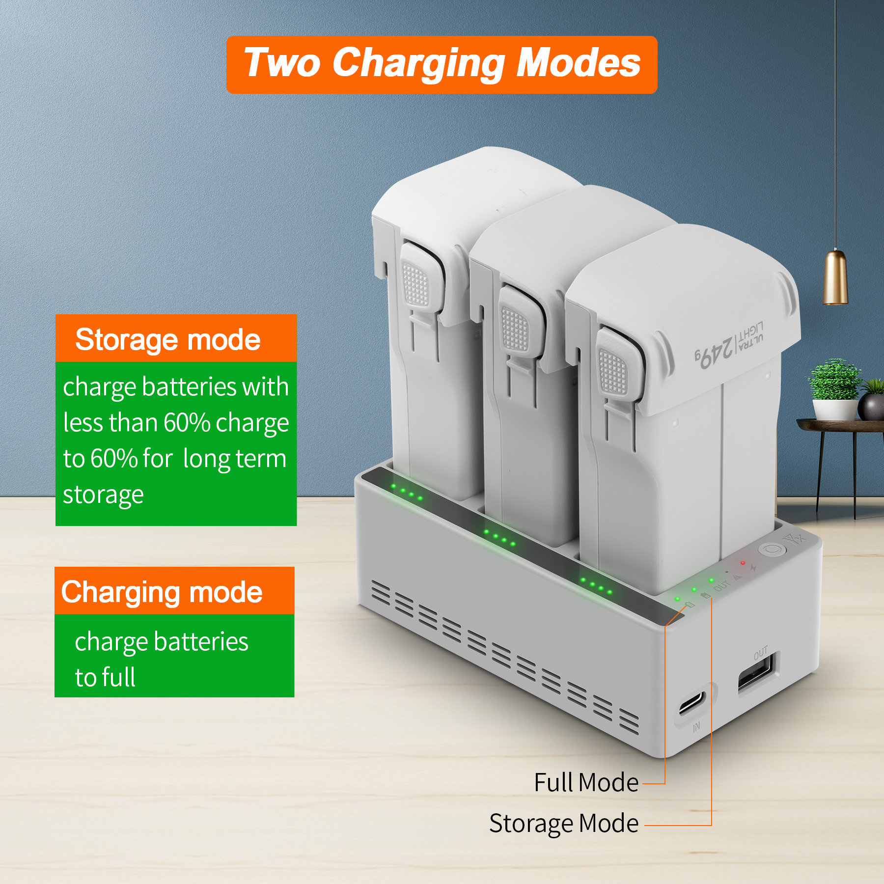 3-Way Battery Charger Butler F – обзор и цена Drone Charging Hub