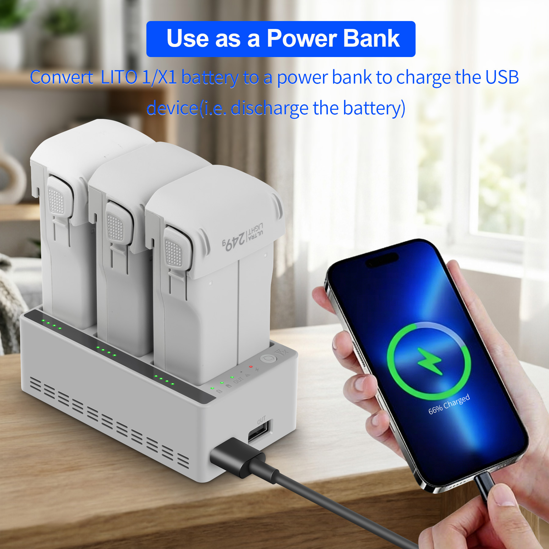 3-Way Battery Charger Butler F – обзор и цена Drone Charging Hub