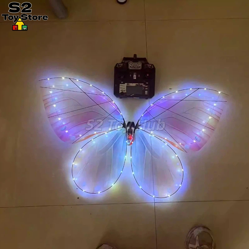 LED RC Bionic Butterfly Drone  – обзор и цена Drone Beacon Light