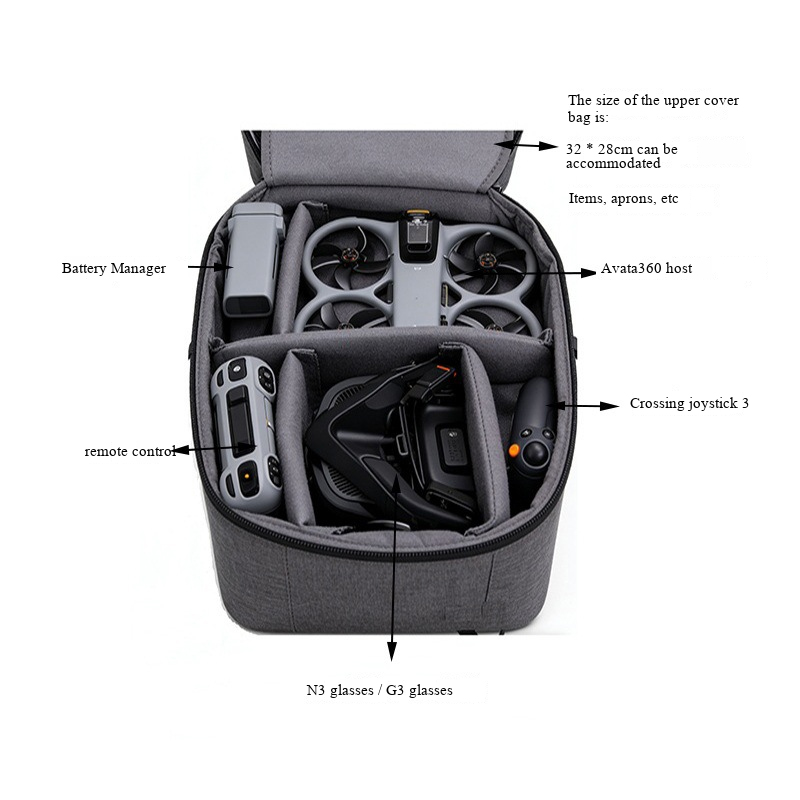Suitable for DJI Avata 360 sto – обзор и цена Drone Backpack