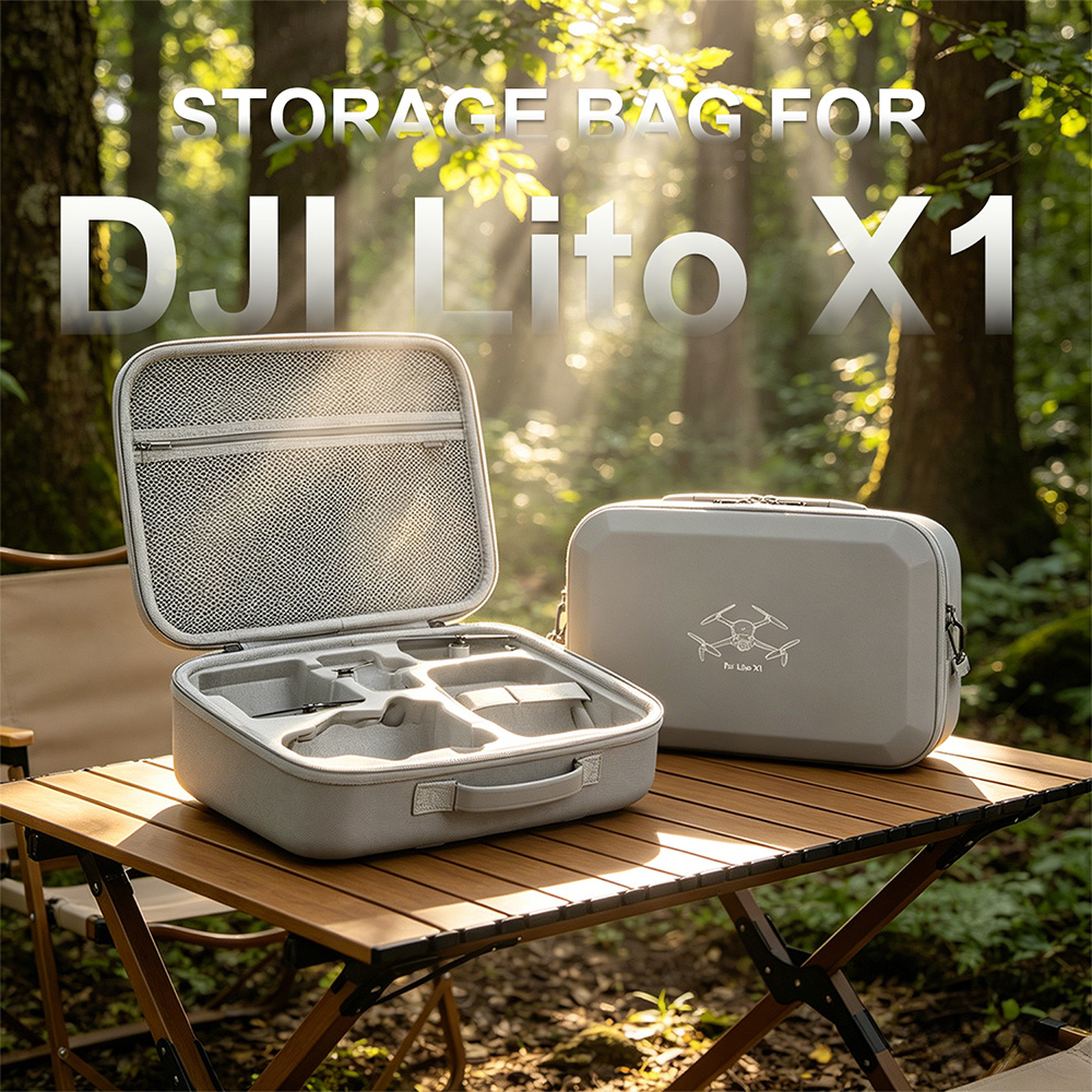 XFJI PU Leather Hard Shell Sho – обзор и цена Drone Hard Shell Case