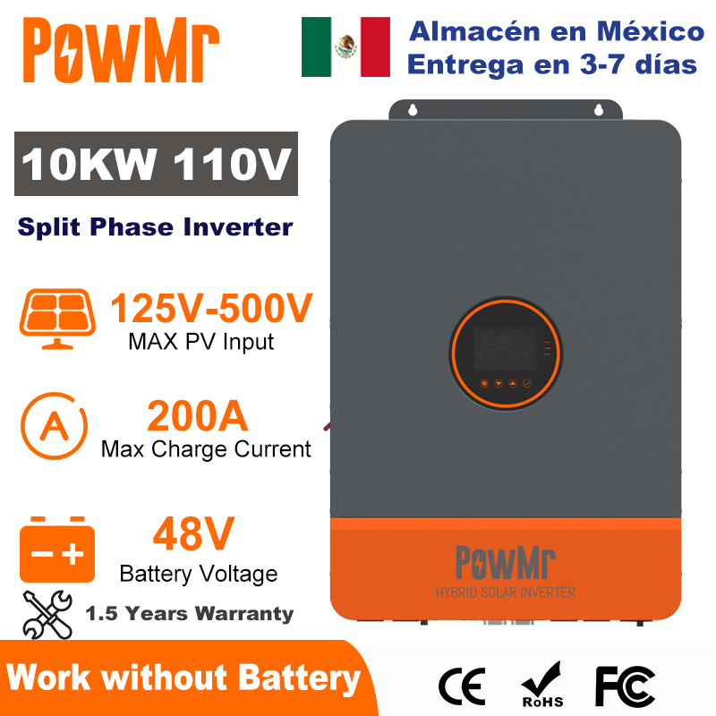 PowMr 10KW Split Phase Inverte – обзор и цена Drone Solar Charger