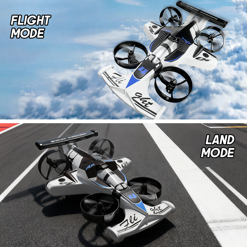 2in1 Mini Drone Air-Ground Fly – обзор и цена Drone Power Bank