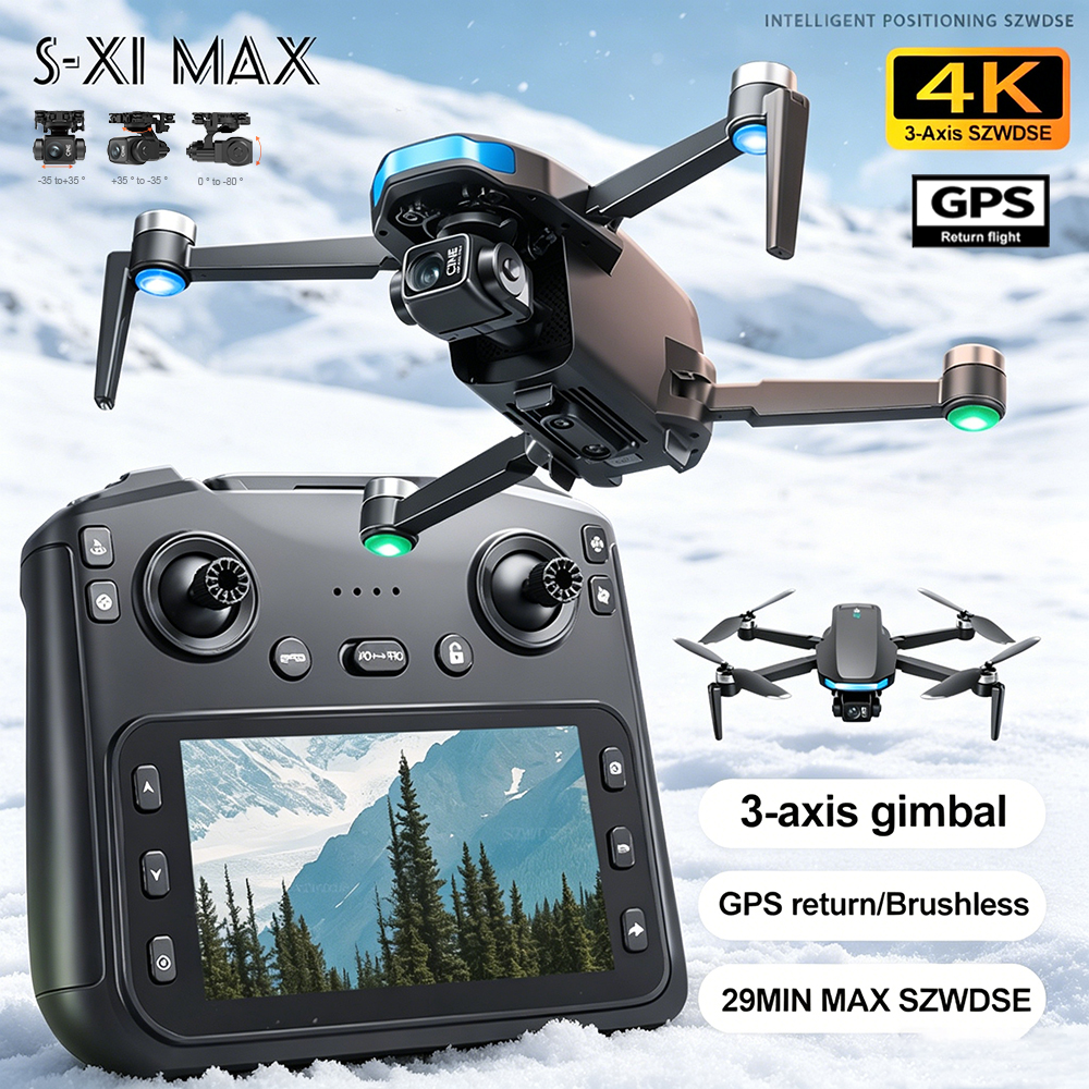 New S-X1 MAX Drone GPS 8K Prof – обзор и цена Drone Power Bank