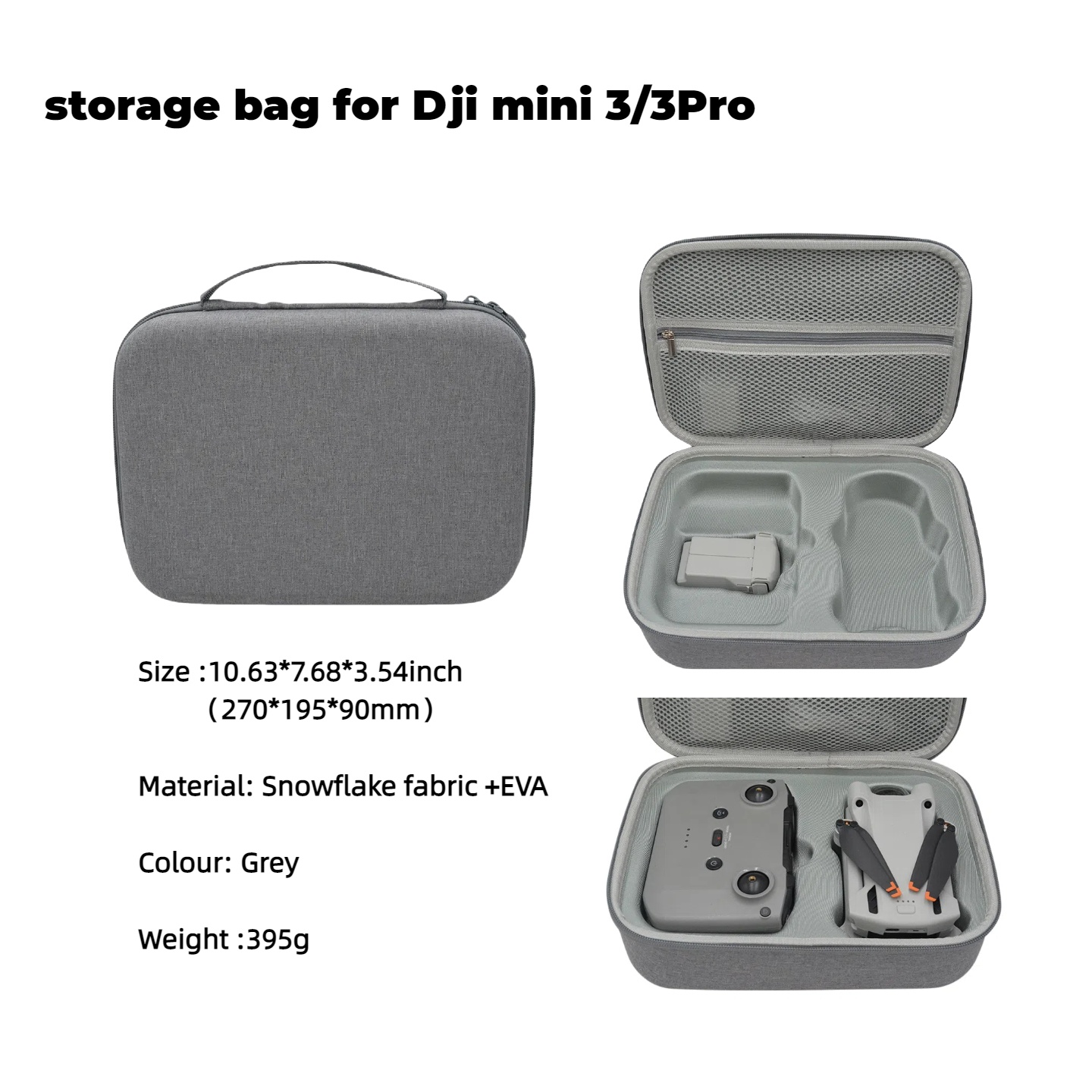 Hard EVA Drone Bag For DJI Min – обзор и цена Drone Joystick Cover