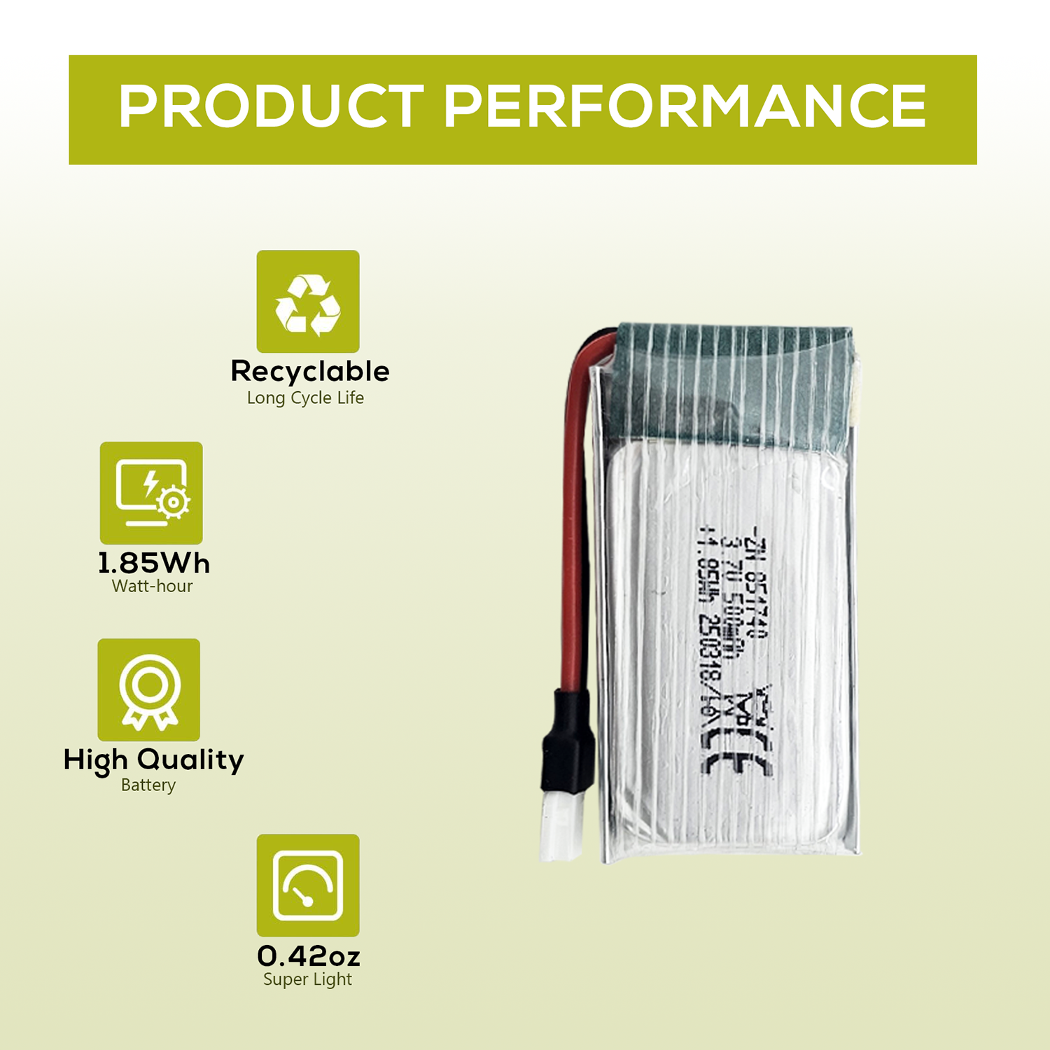 5Pcs 3.7V 500mAh LiPo Batterie – обзор и цена Drone Battery Adapter
