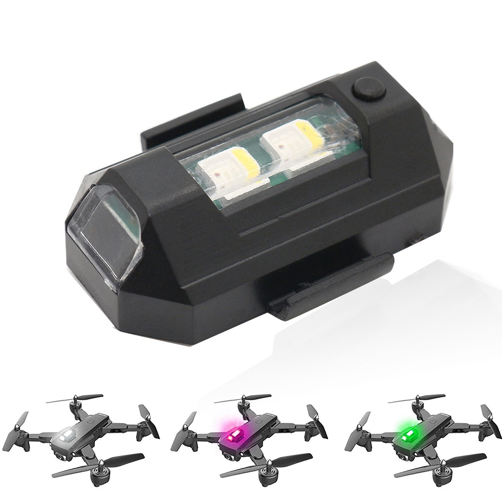 Motorcycle LED RGB Warning Lig – обзор и цена Drone Strobe Light