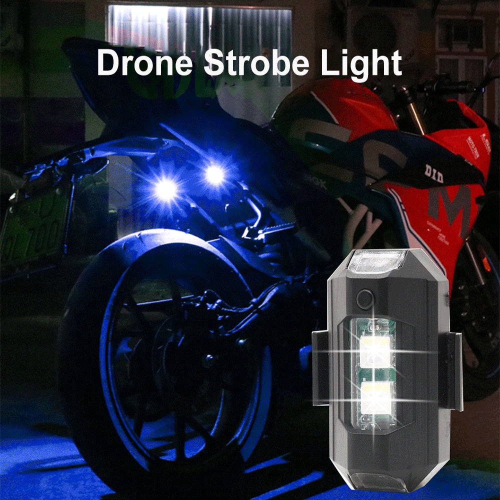 Motorcycle LED RGB Warning Lig – обзор и цена Drone Strobe Light
