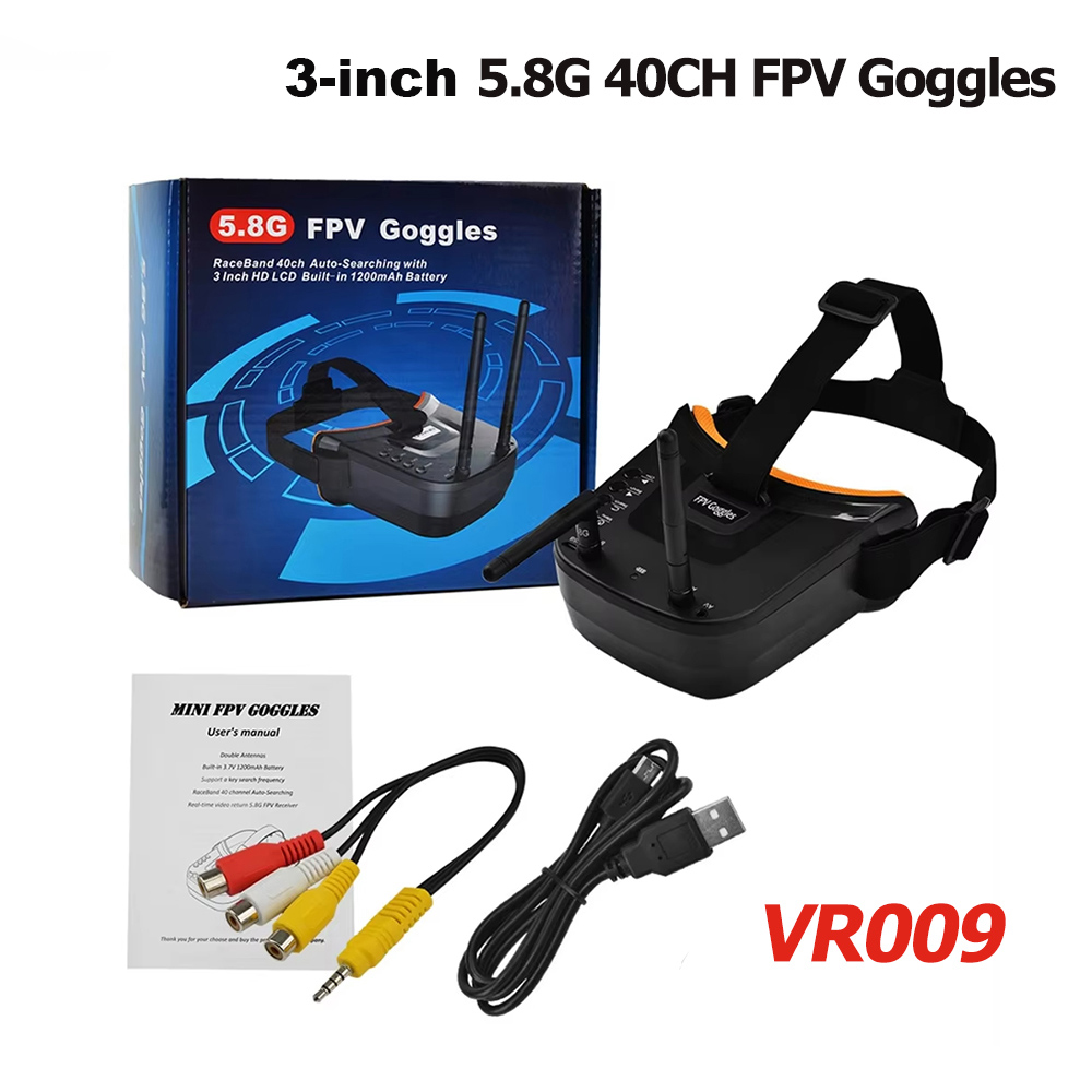 VR009 FPV Video Goggles 3Inch  – обзор и цена Drone Controller Screen