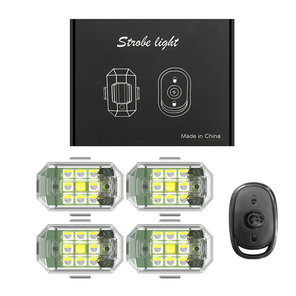 1/2/4pcs Wireless LED Drone St – обзор и цена Drone Strobe Light