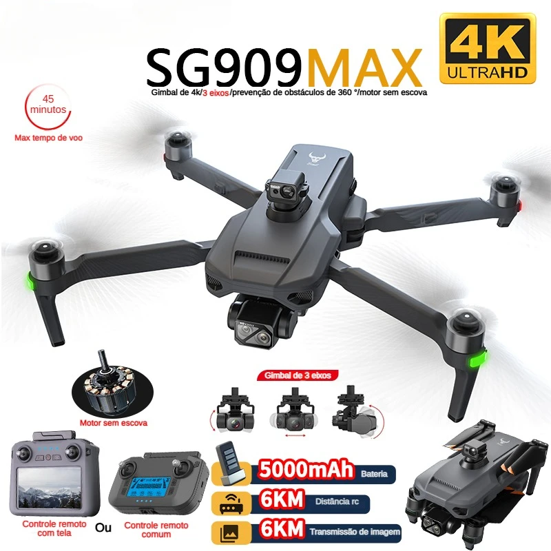 ZLL SG909 SG909MAX Professiona – обзор и цена Drone Controller Screen