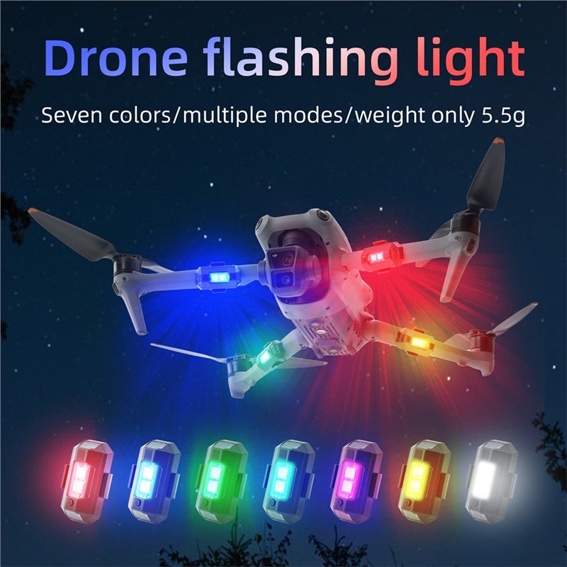 ABUO-5Pcs Mini Drone Strobe Li – обзор и цена Drone Strobe Light